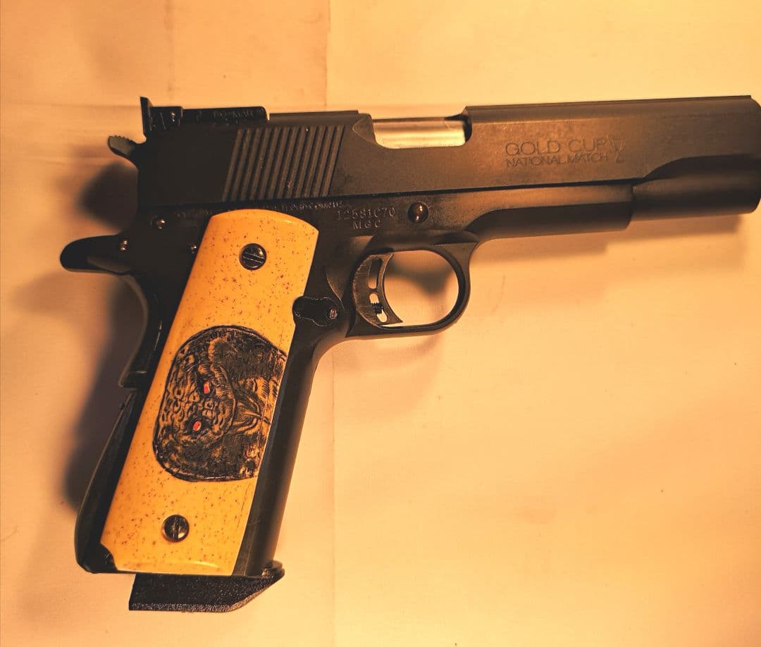 MGC コルト ゴ—ルドカップ ナショナルマッチ セミ–カスタムスHWモデルガン