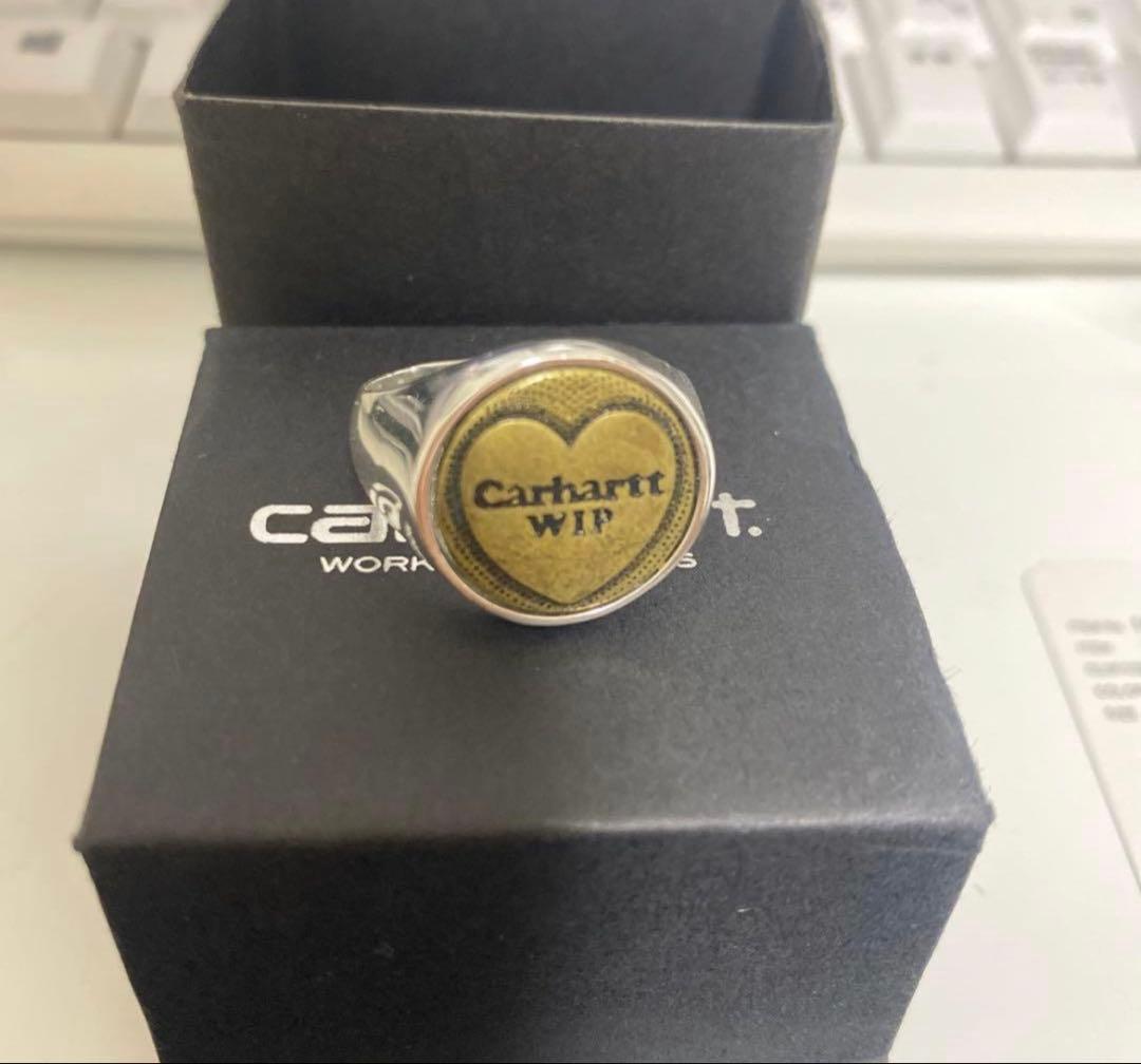 Carhartt WIP HEART RING シルバー L