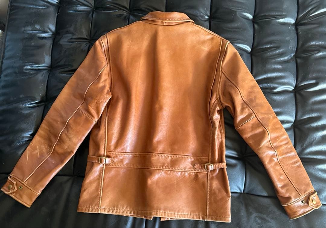 Schottの革ジャン