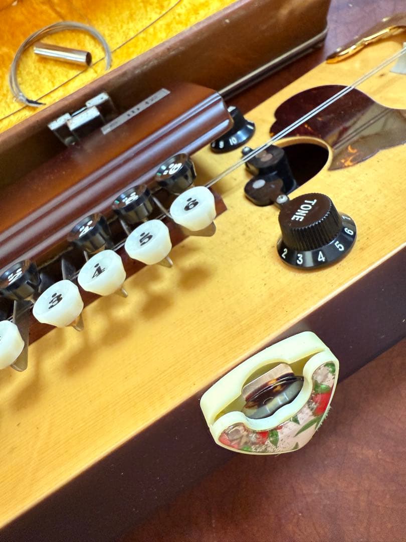 大正琴 ケース付き 13弦