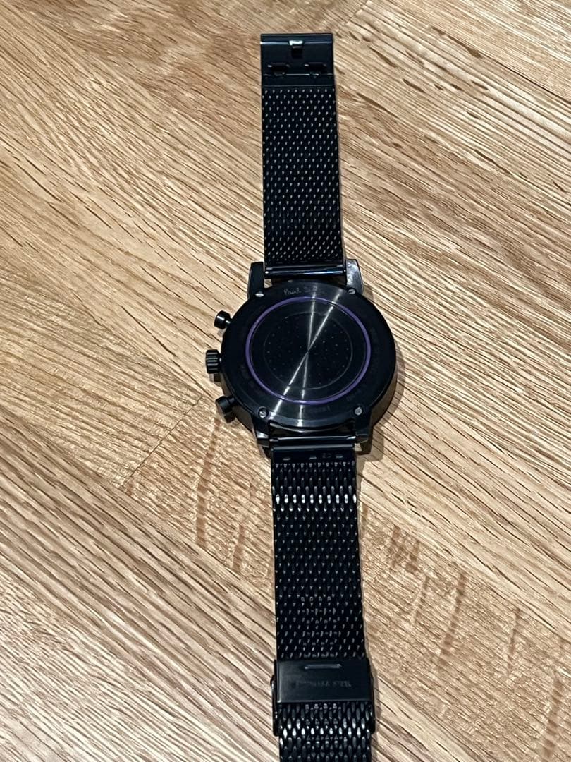 ポールスミス クロノグラフ 腕時計 ブラック Paul Smith クォーツ