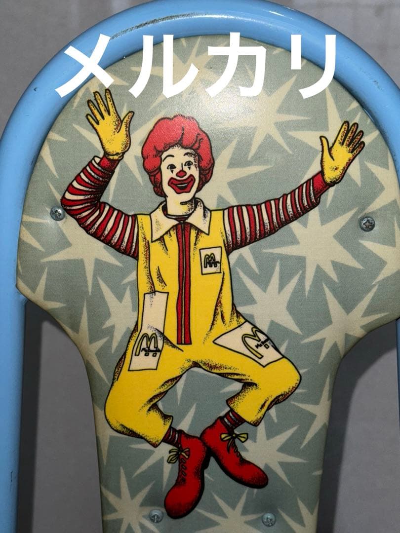 1980 ヨーロッパ マクドナルド ヴィンテージ チェア 椅子 ディスプレイ 2