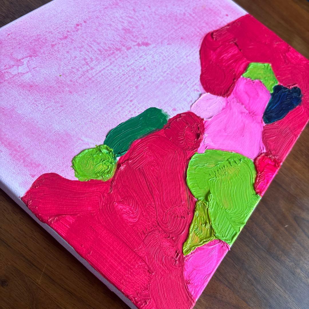 古谷葵さん　油彩画