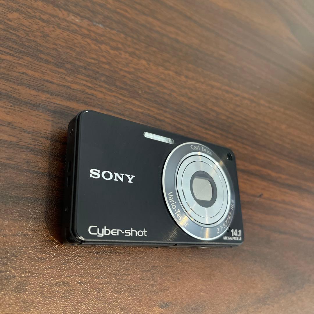 3997 Sony ソニー Cyber-shot W350 ブラック デジカメ