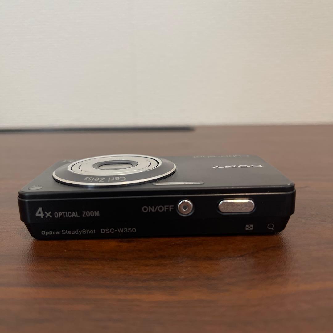 3997 Sony ソニー Cyber-shot W350 ブラック デジカメ