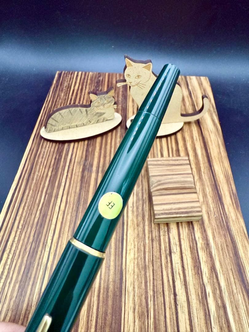 MONTBLANC 万年筆 NO.320 初期型 グリーン EF