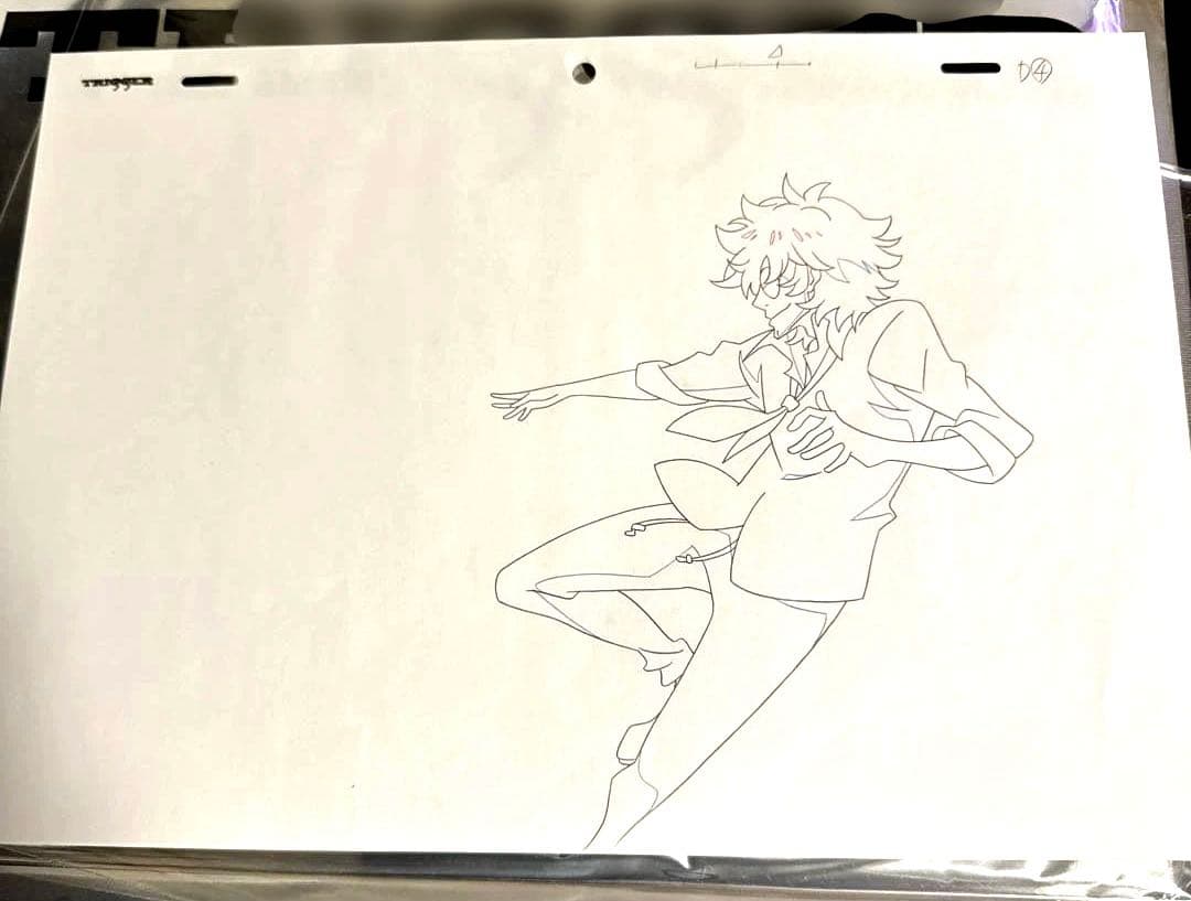 キルラキル　trigger 生動画　3枚セット　纏流子　美木杉 愛九郎