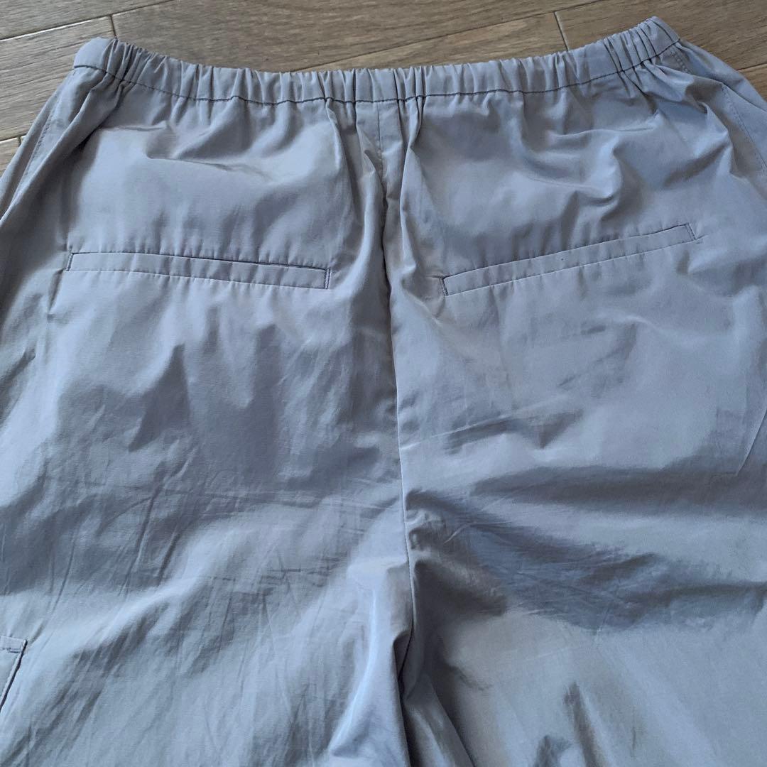 【エブール/ebure】ナチュラルドライタフタ カーゴライクパンツ
