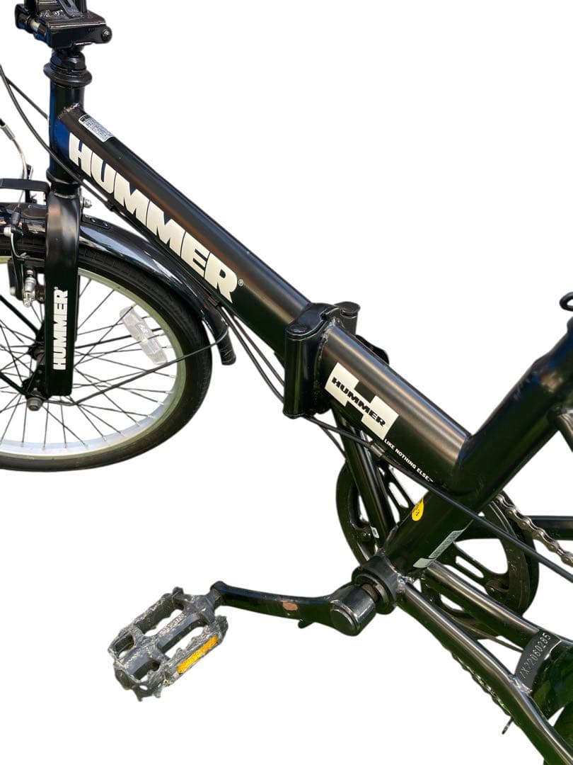HUMMER ハマー 折りたたみ自転車 20インチ ブラック