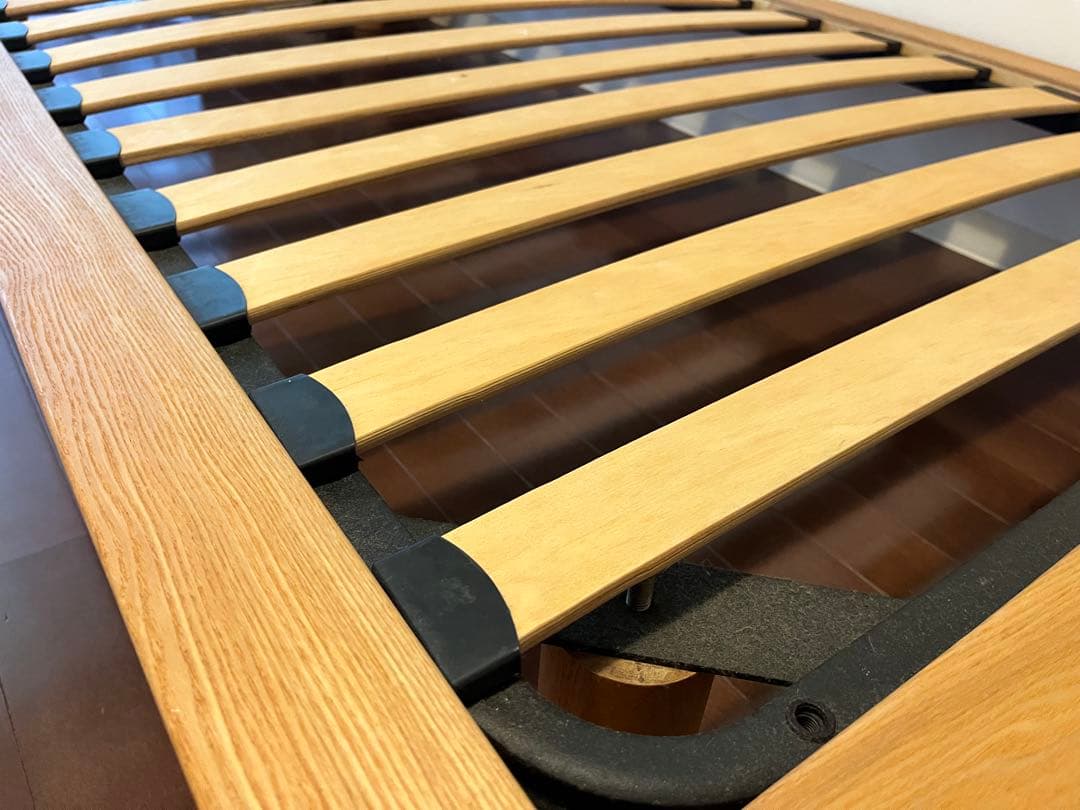 7/23まで【無印良品】送料込☆木製ベッドフレーム シングル