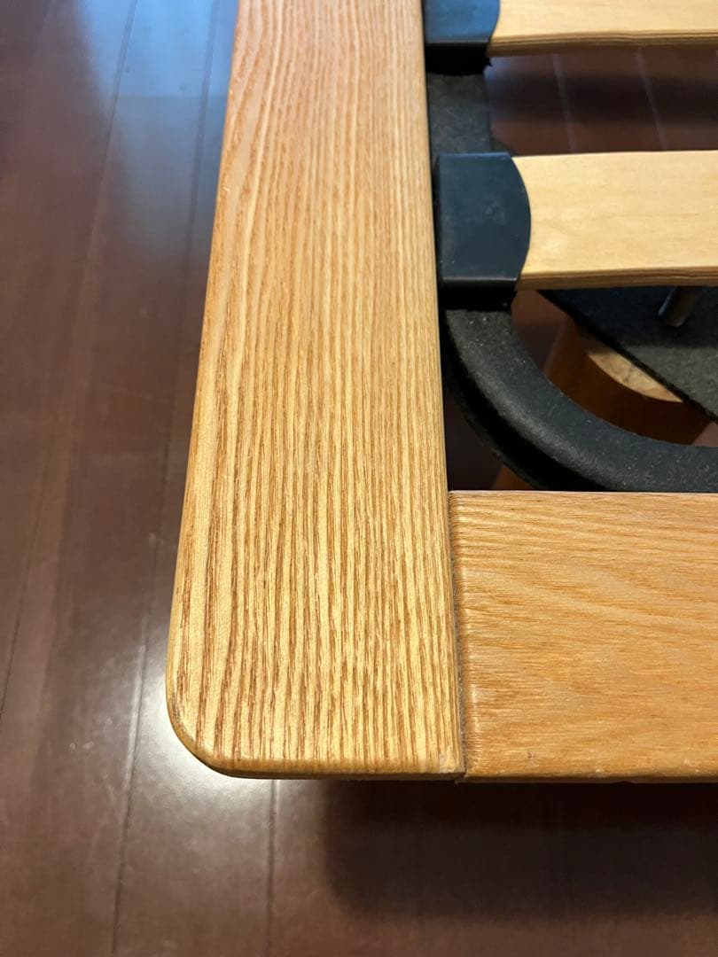 7/23まで【無印良品】送料込☆木製ベッドフレーム シングル