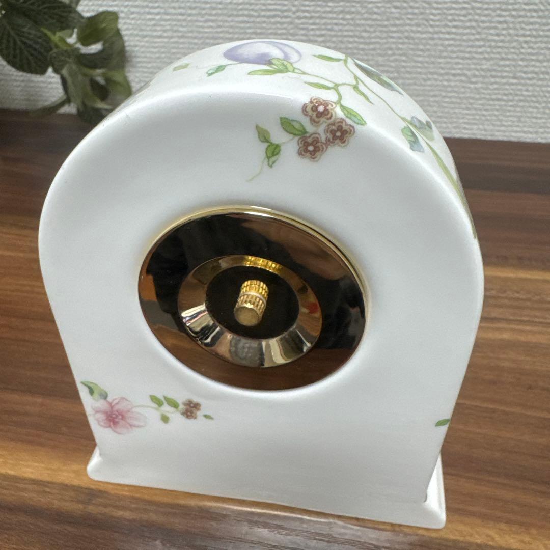 価格変更　 ウェッジウッド スウィートプラム置き時計