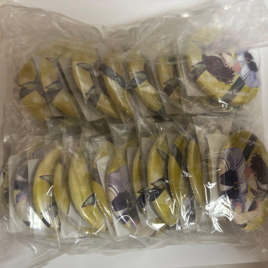 ウマ娘　タニノギムレット　缶バッジ