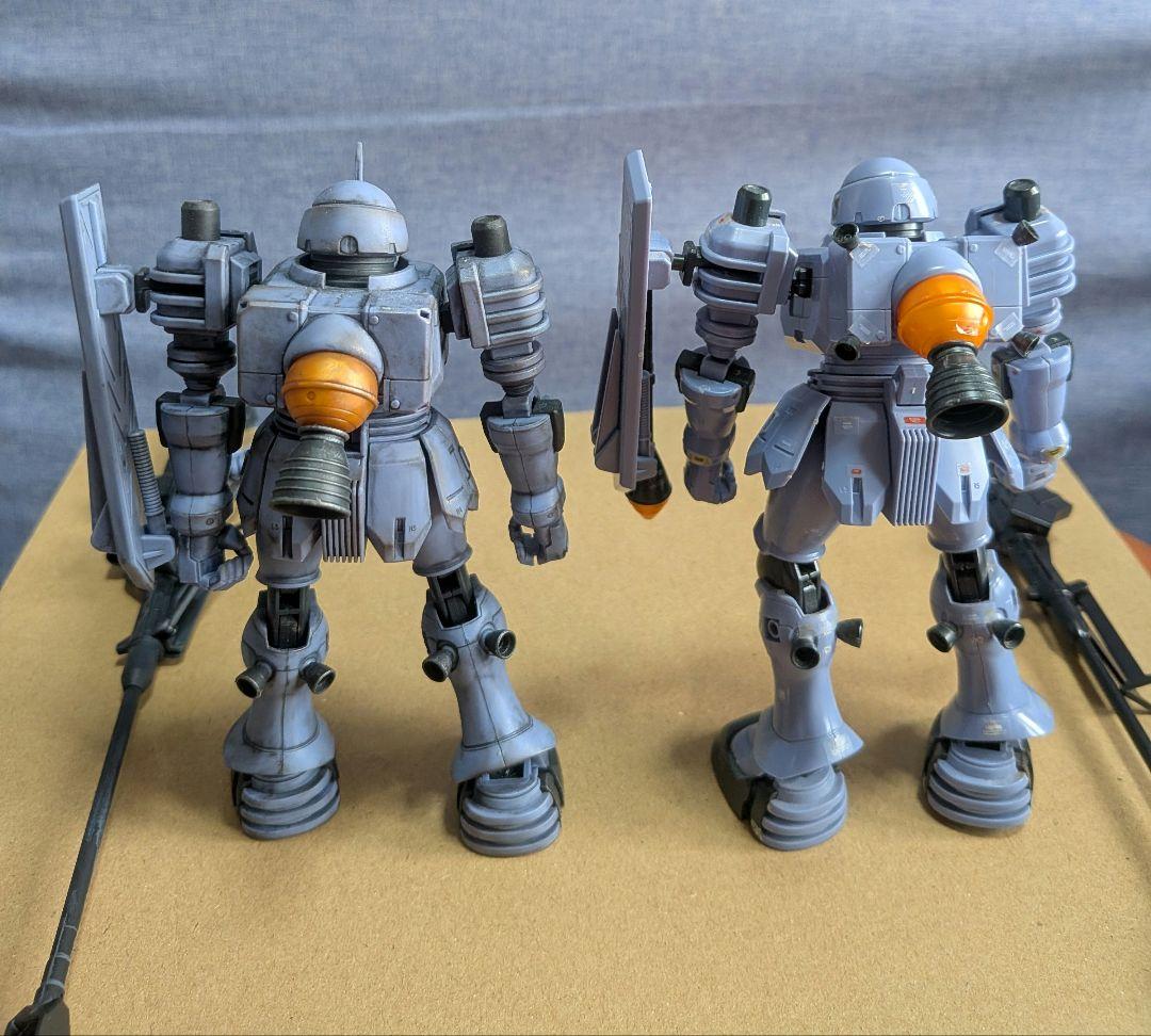 hg ツダ2機(組み立て済 塗装1機·素組1機)·GCツダ２個セット