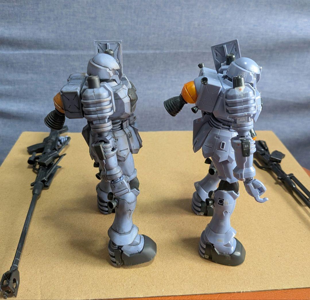 hg ツダ2機(組み立て済 塗装1機·素組1機)·GCツダ２個セット