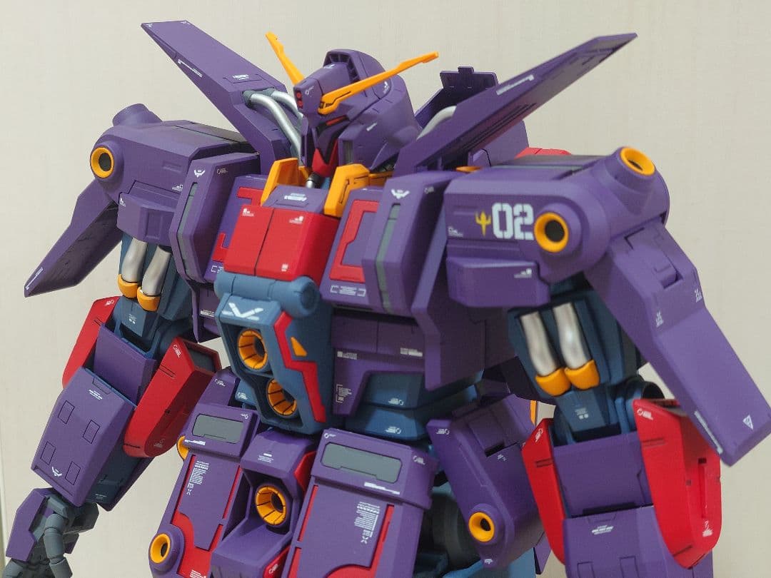 HG 1/144サイコガンダムマークII全塗装完成品ネオ・ジオン仕様