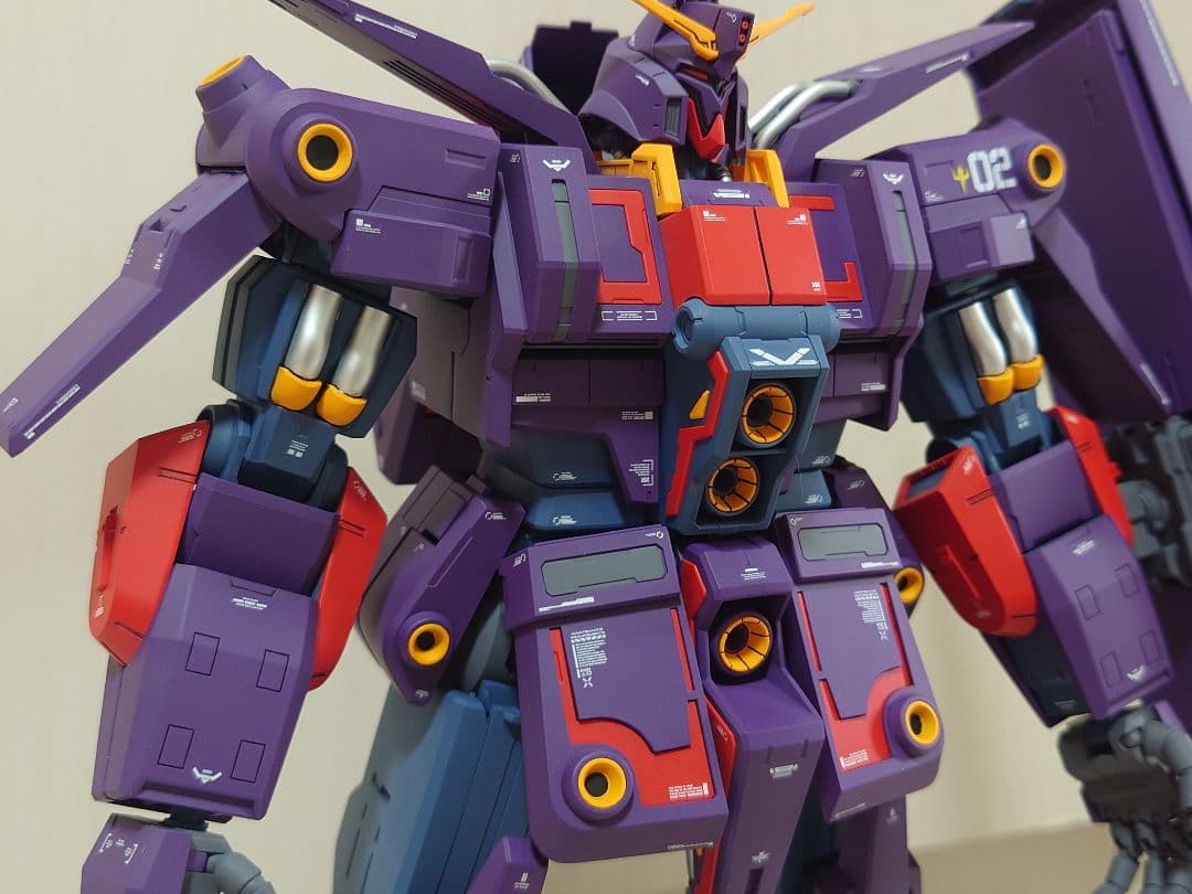 HG 1/144サイコガンダムマークII全塗装完成品ネオ・ジオン仕様