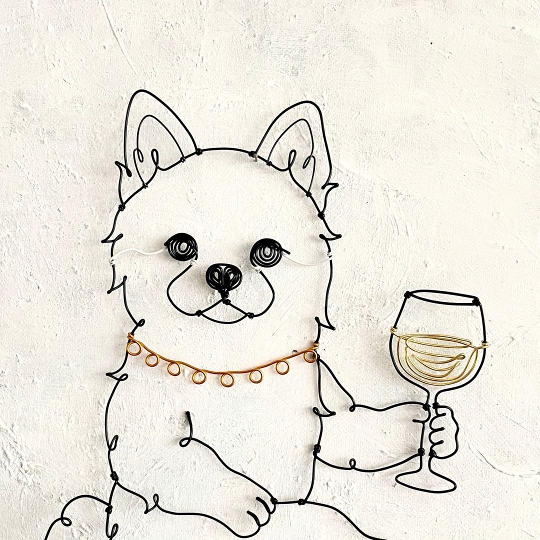 （専用）ワインシリーズ　ワイヤーアート