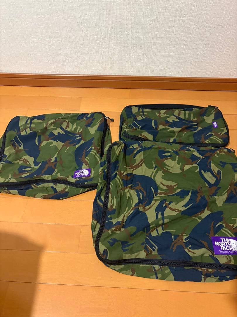 ノースフェイスパープルレーベル　ナナミカ　トラベルポーチ