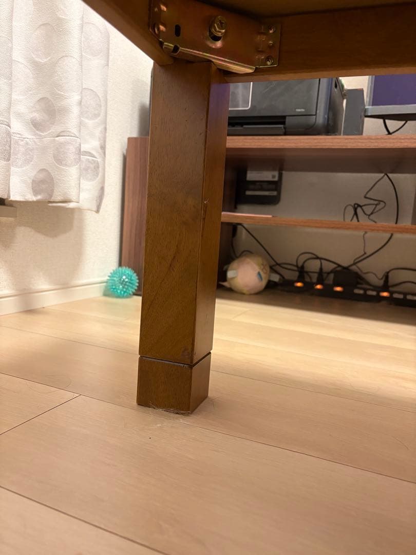 木製こたつ ウォールナット・メープル