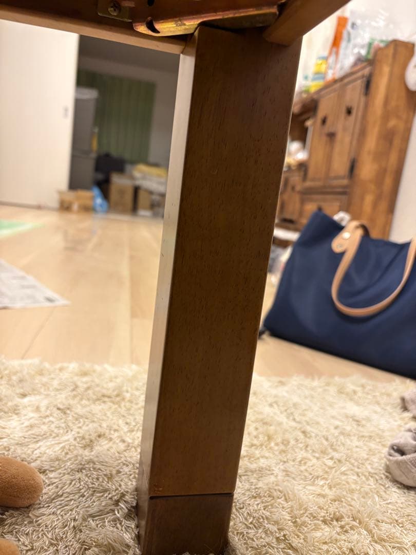 木製こたつ ウォールナット・メープル