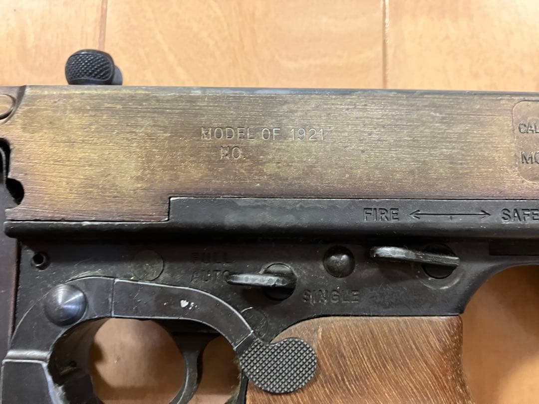 mgcトンプソンM1921モデルガン（SMG刻印）
