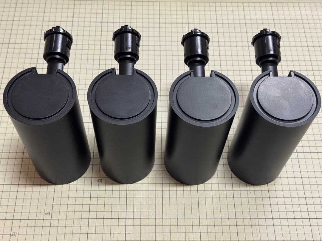 オーデリックダクトレール用LEDスポットライト4個セット