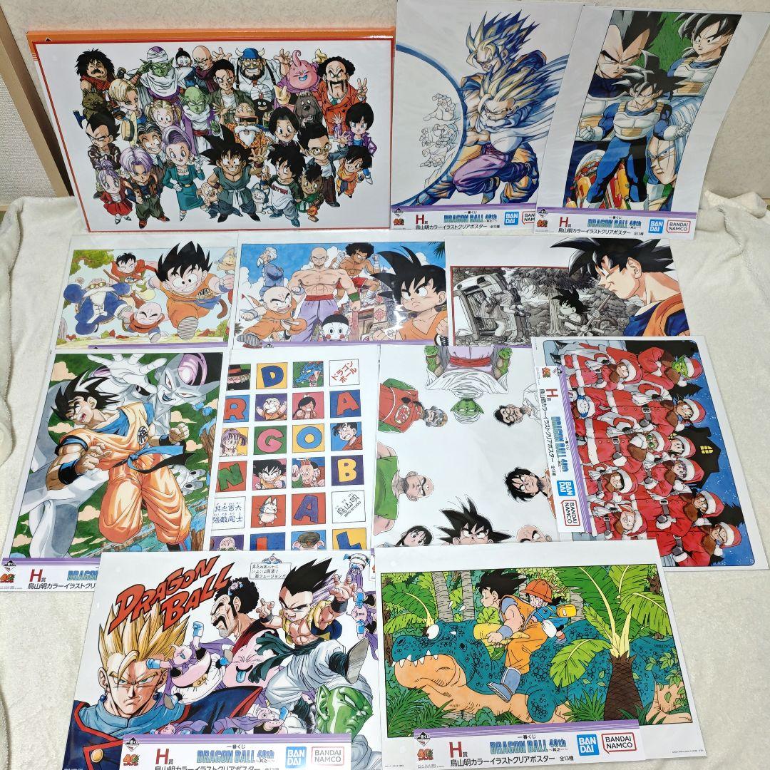 Ｃ　H　ドラゴンボール　一番くじ　ポスター　ビジュアルボード　40th　其之一
