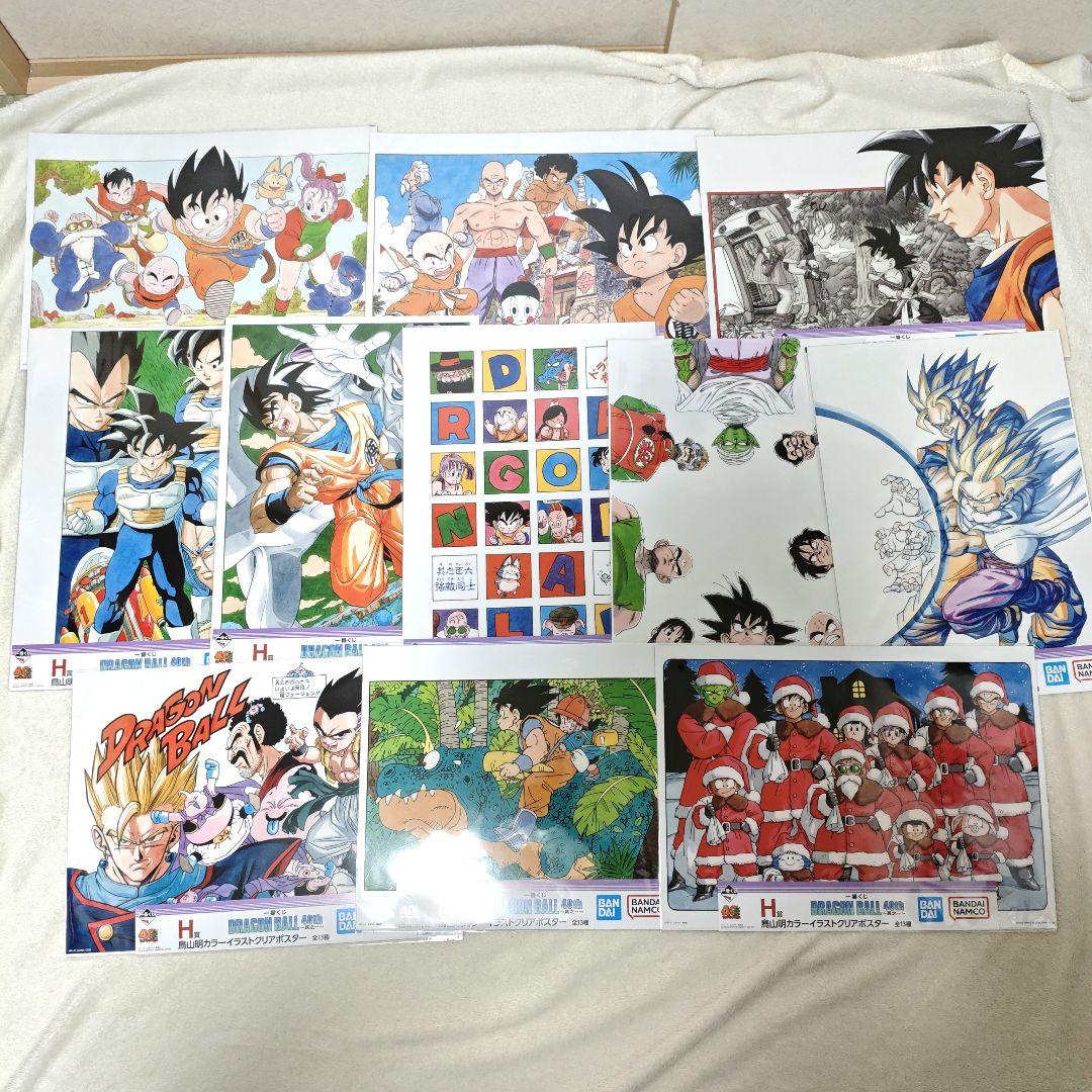 Ｃ　H　ドラゴンボール　一番くじ　ポスター　ビジュアルボード　40th　其之一