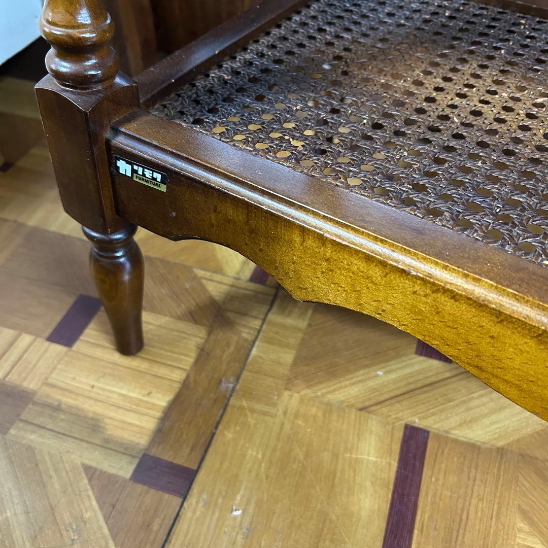 カリモク 花台 鉢台 電話台