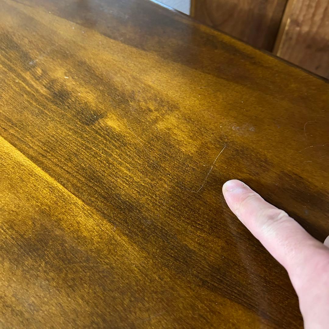 カリモク 花台 鉢台 電話台