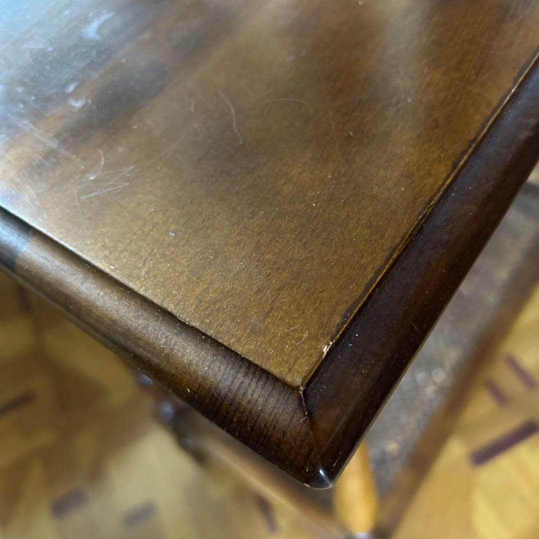 カリモク 花台 鉢台 電話台