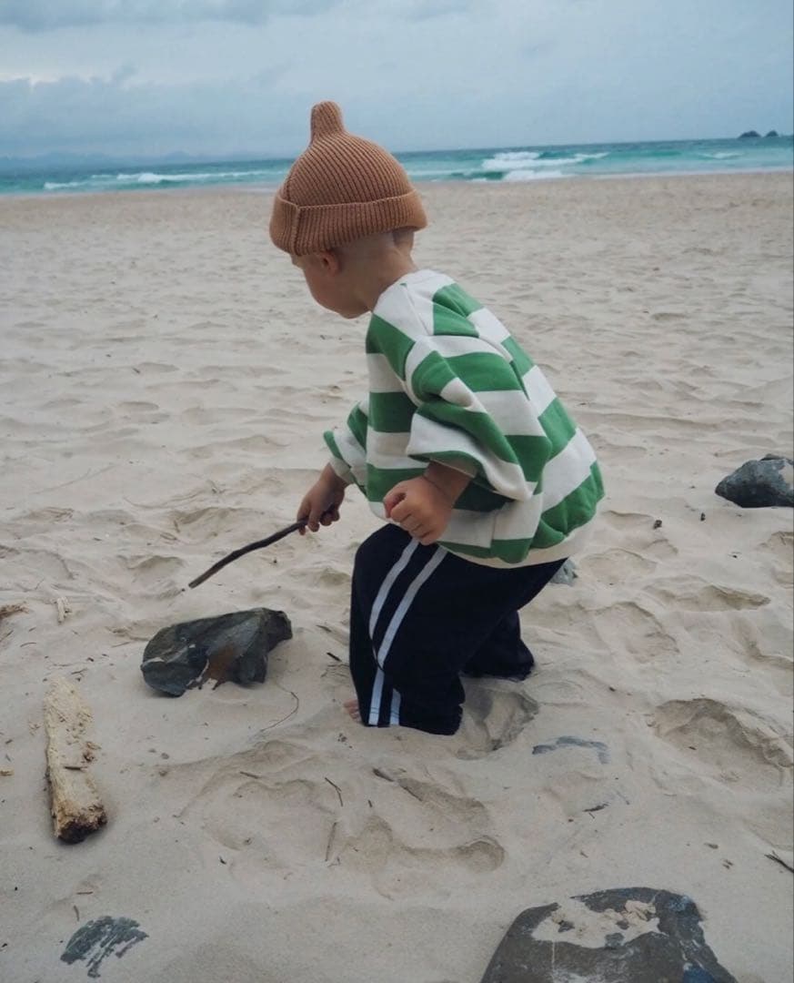 トップス ziggyzaza toro pullover verde