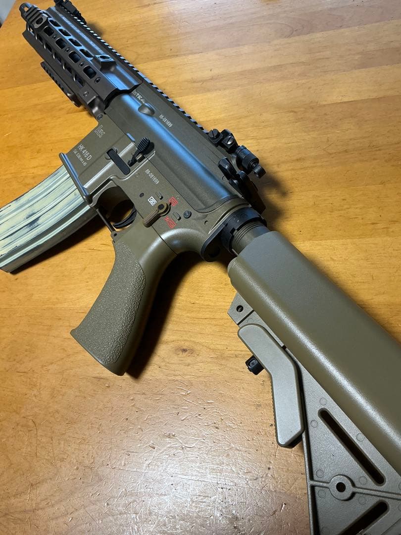 TOKYOマルイhHk416D デルタカスタム次世代電動ガンプチカスタムオマケ