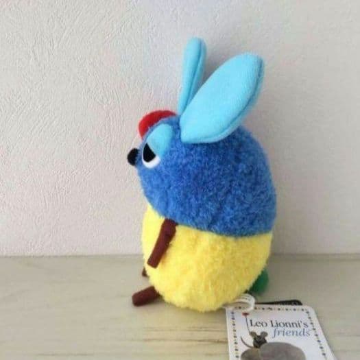 新品　レオレオニ　ふんわり フレデリック カラーズ　ぬいぐるみ　ブルー