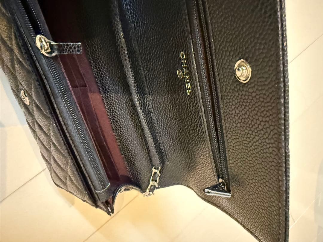 CHANELチェーンウォレットノベルティ海外お土産