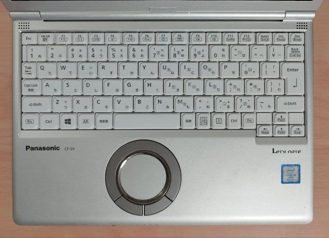 レッツノートCF-SV7 i5/8GB/256GB/office付き永続版③