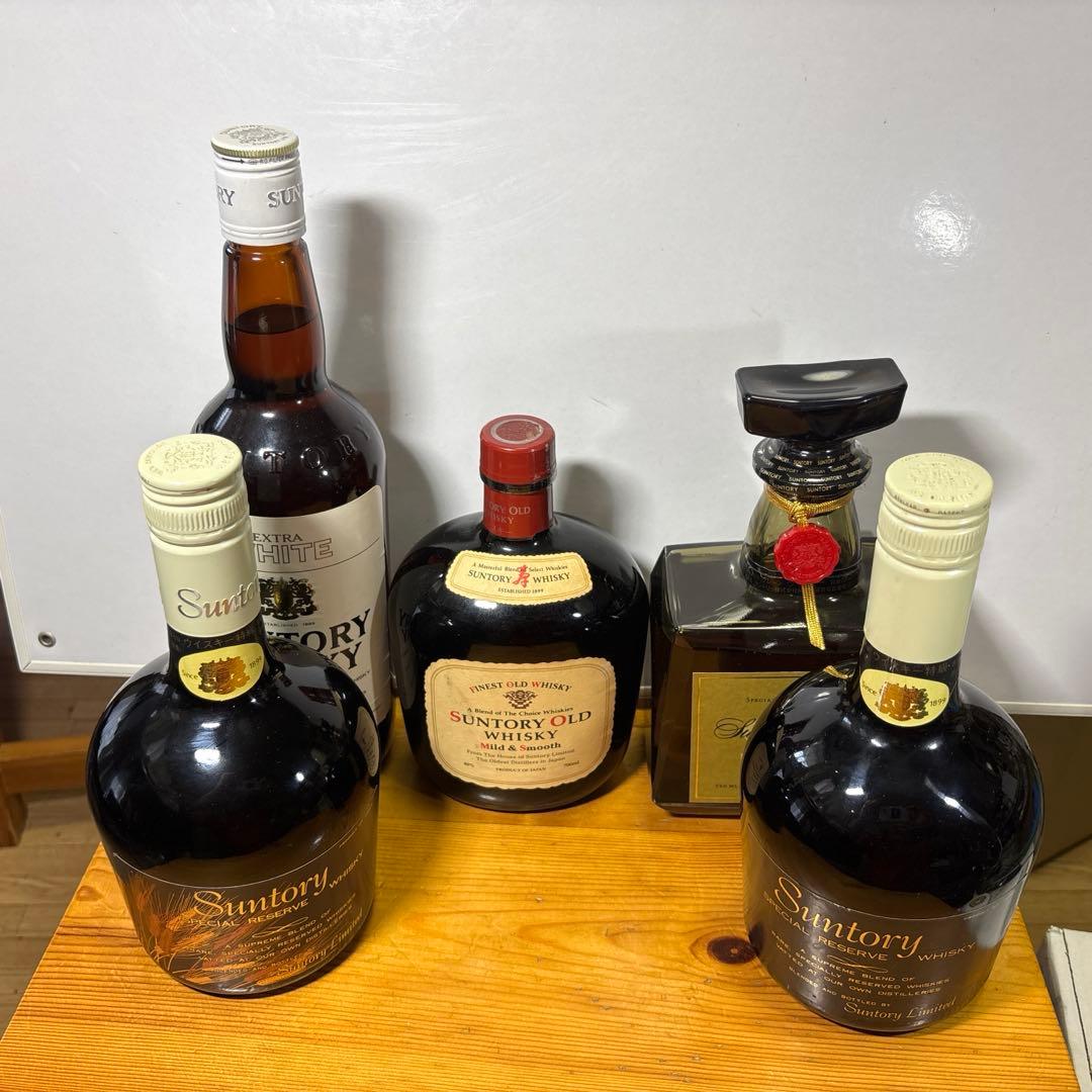 サントリー ウイスキー各種(ホワイト/オールド/スペシャルリザーブ/ローヤル)