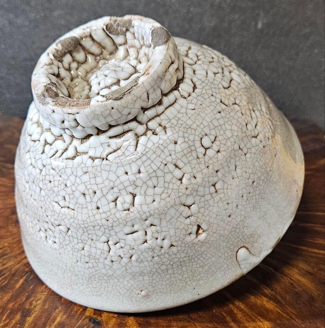 【名品❗】李氏朝鮮時代　李朝　井戸茶碗　高麗茶碗　梅花皮高台　古渡り茶碗　茶道具