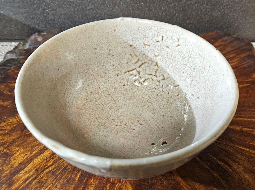 【名品❗】李氏朝鮮時代　李朝　井戸茶碗　高麗茶碗　梅花皮高台　古渡り茶碗　茶道具