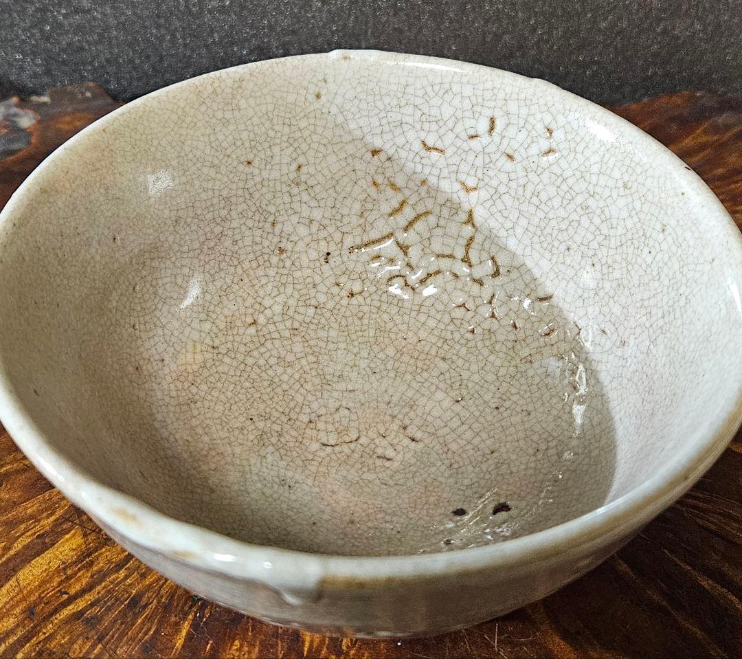 【名品❗】李氏朝鮮時代　李朝　井戸茶碗　高麗茶碗　梅花皮高台　古渡り茶碗　茶道具