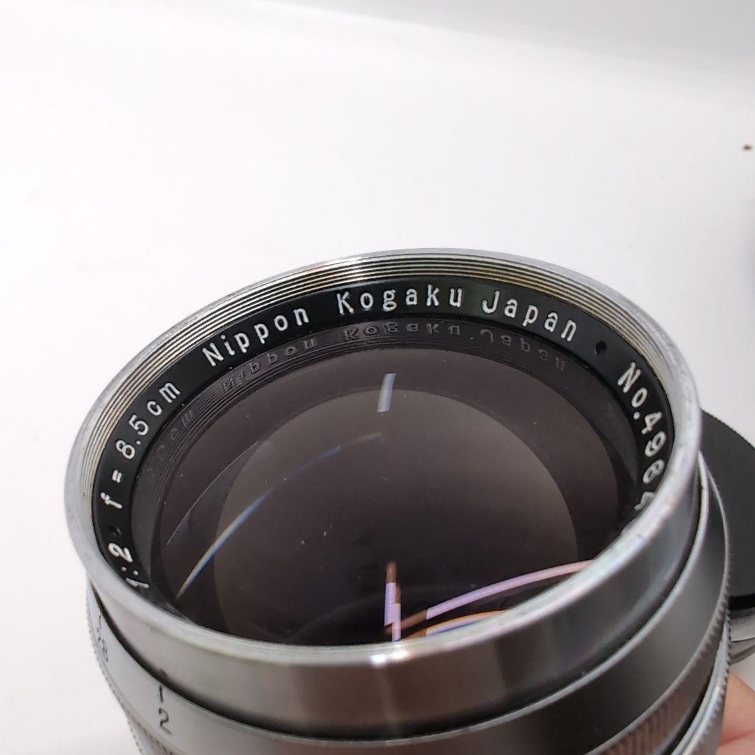 美品 NIKKOR-P.C 85mm F2 日本光学 オールドレンズ