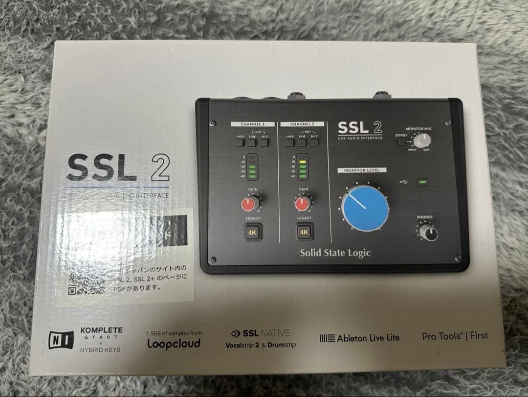 Solid State Logic SSL2 USBオーディオインターフェース