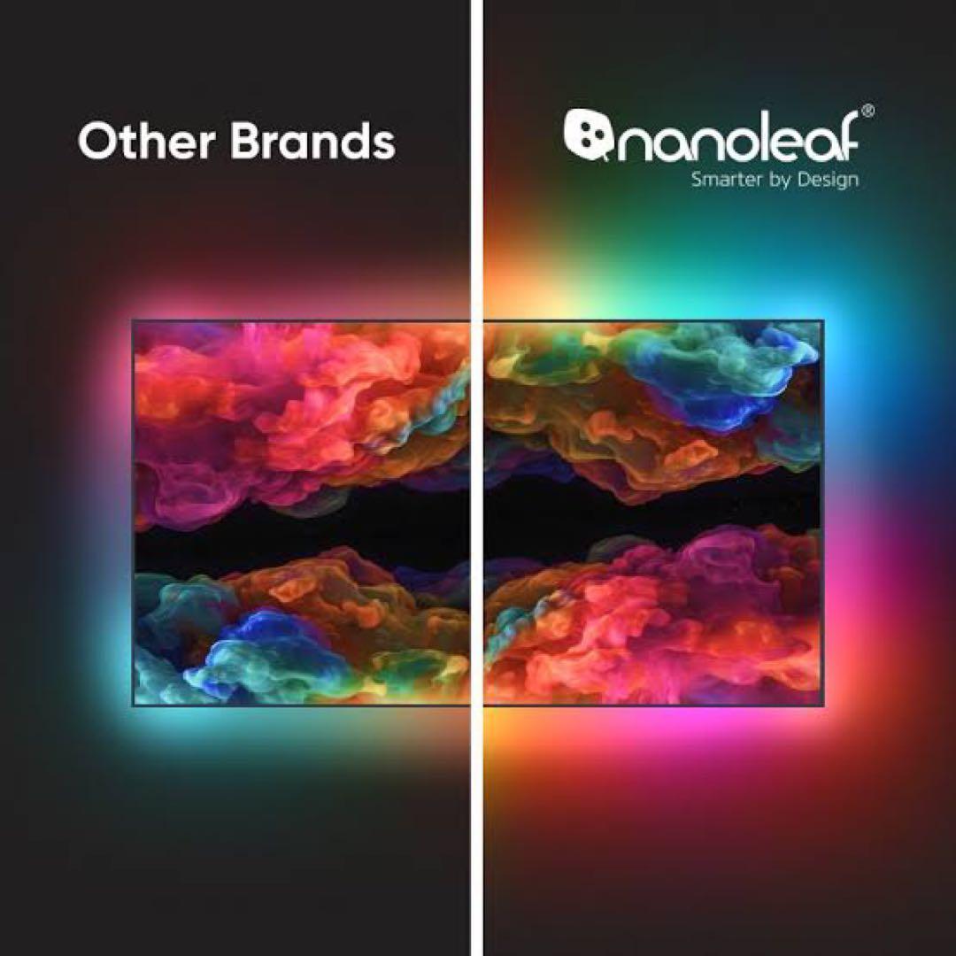 Nanoleaf(ナノリーフ)4D テープライト 65インチまで対応