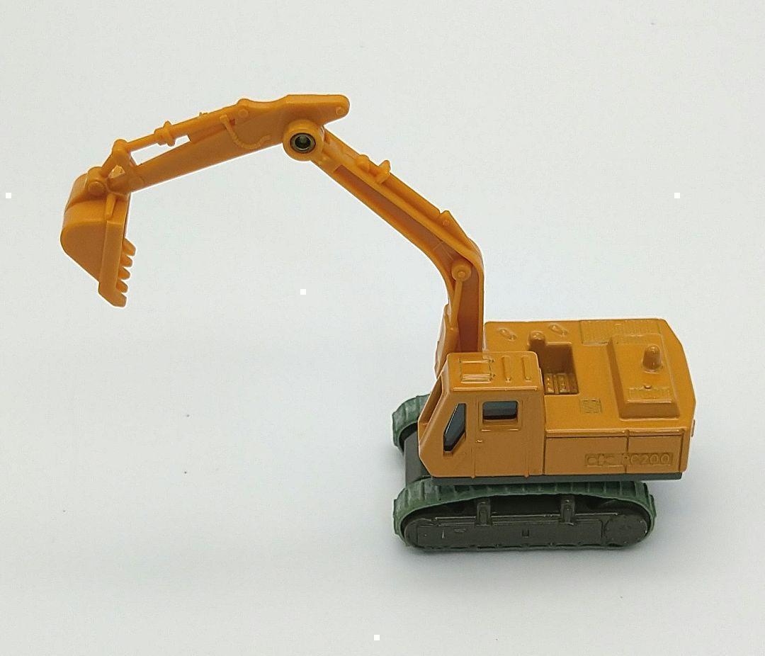 激レア！【美品絶版】トミカ　黒箱　NO.9　小松　パワーショベル PC200