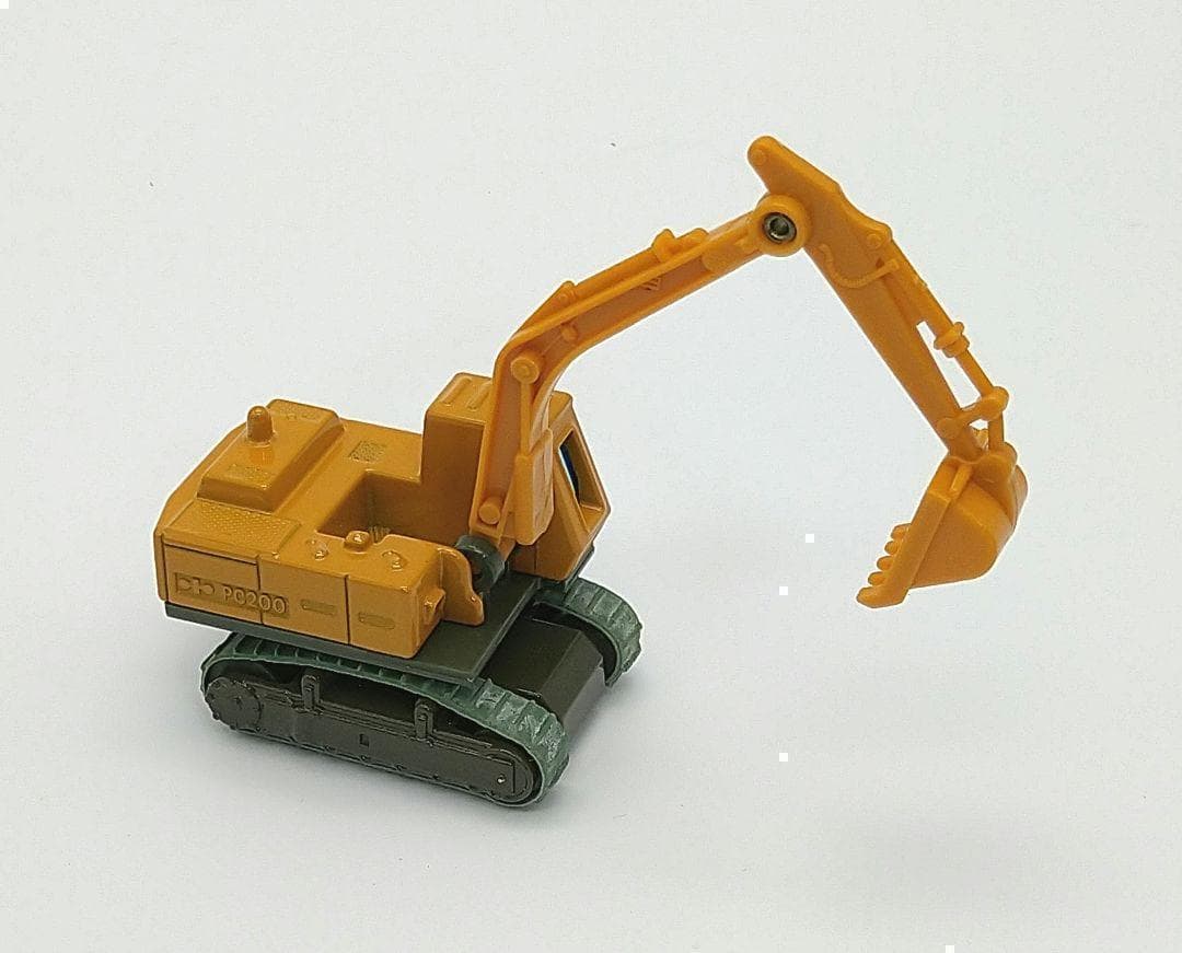 激レア！【美品絶版】トミカ　黒箱　NO.9　小松　パワーショベル PC200