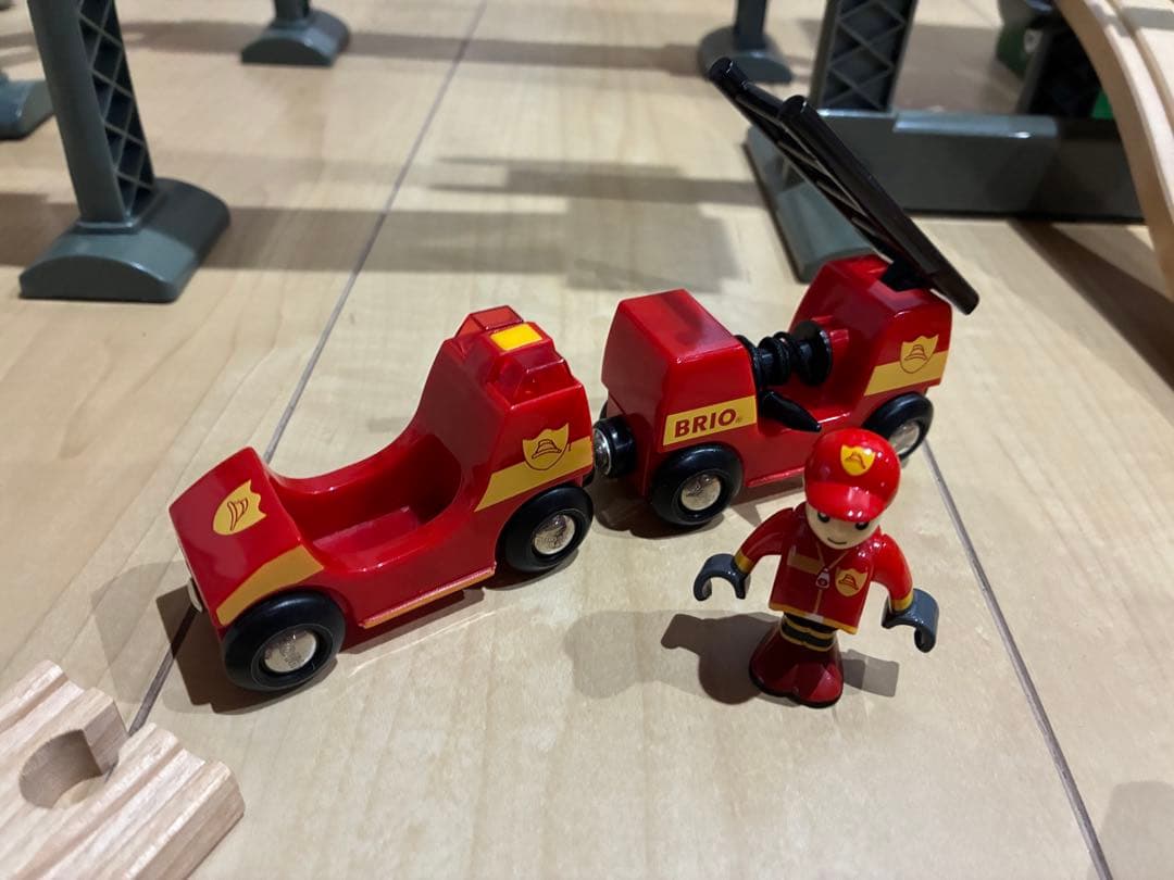 BRIO33730 ローラーコースターセット 33576 消防車　廃盤