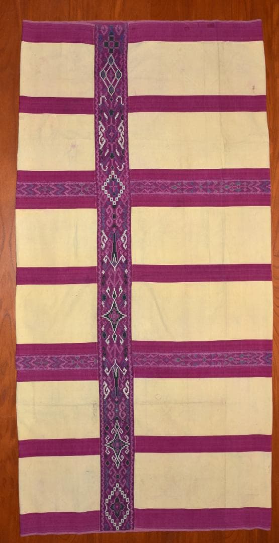 フィリピン　ミンダナオ島マラナオ族　大型筒状衣　malong a landep