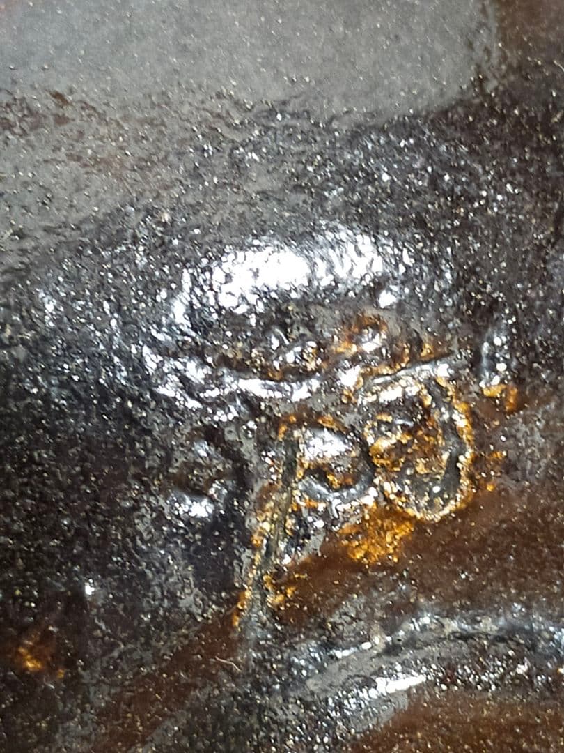 ♥値下げ！♥黒楽茶碗　楽茶碗　在銘　茶道具　茶碗　骨董　古玩