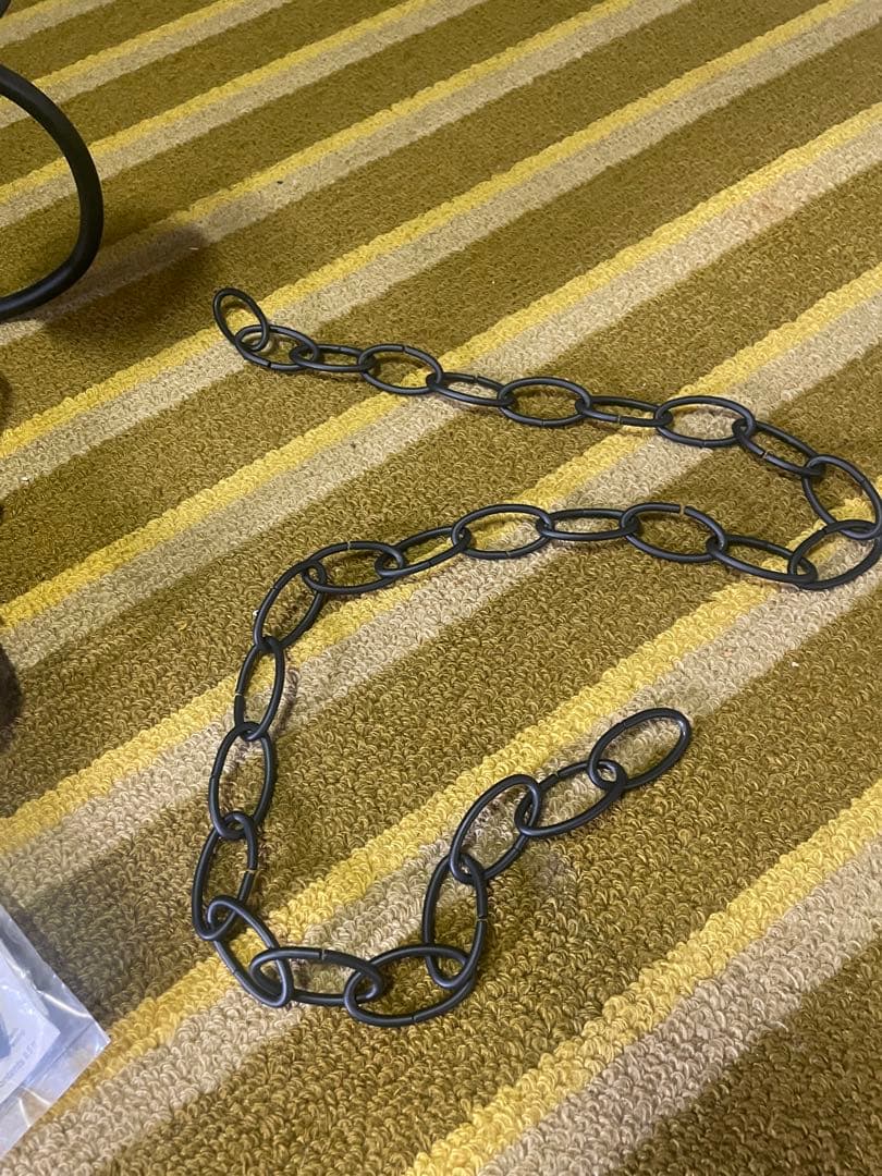 シャルドネ ブラックシャンデリア 6灯式 新品未使用